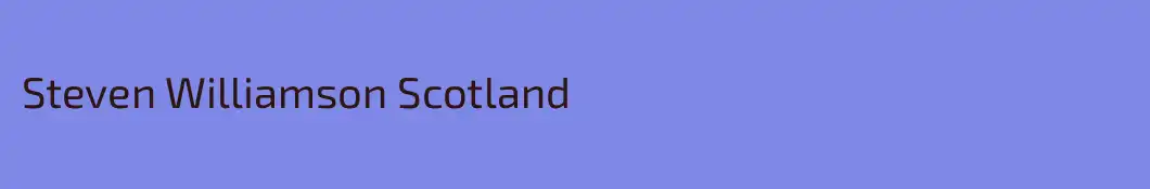 Steven Williamson Scotland